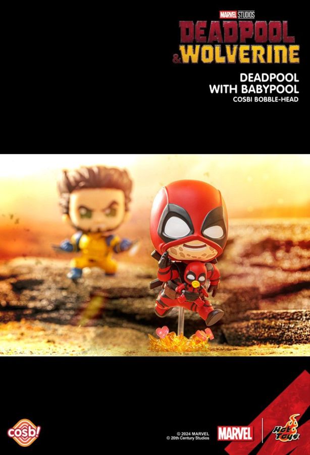 Deadpool 3 - Deadpool 3 Cosbi Bobble-head Collection (Display of 8)