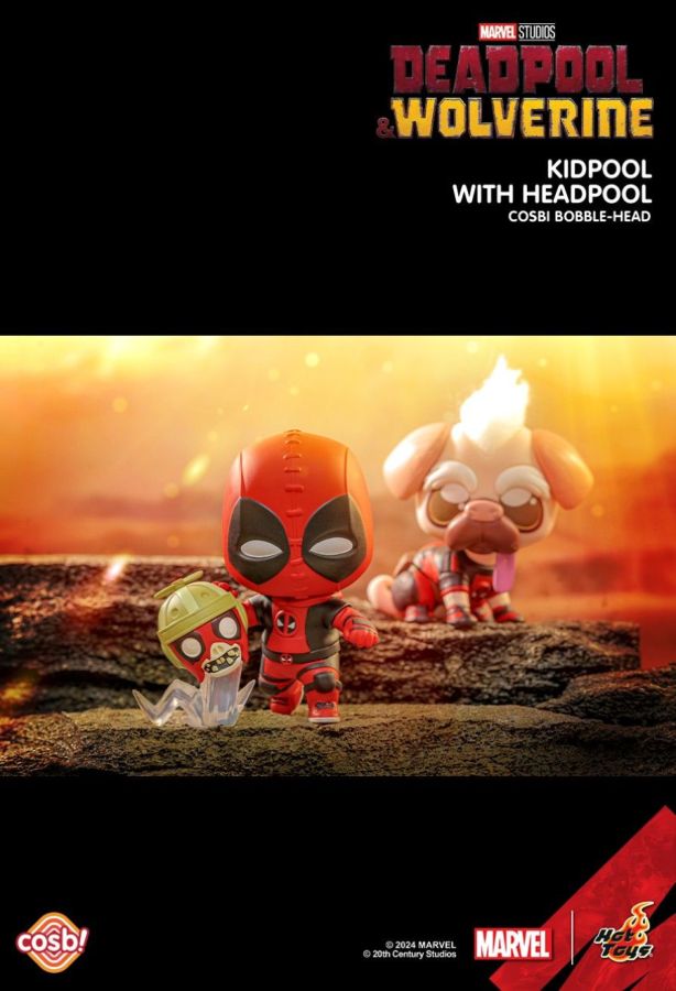 Deadpool 3 - Deadpool 3 Cosbi Bobble-head Collection (Display of 8)