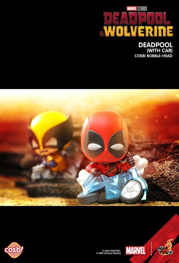 Deadpool 3 - Deadpool 3 Cosbi Bobble-head Collection (Display of 8)