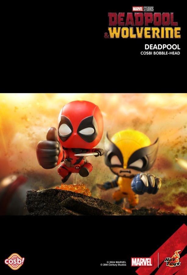 Deadpool 3 - Deadpool 3 Cosbi Bobble-head Collection (Display of 8)