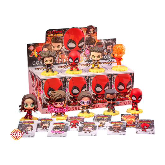 Deadpool 3 - Deadpool 3 Cosbi Bobble-Head Series 2 (Display of 8)