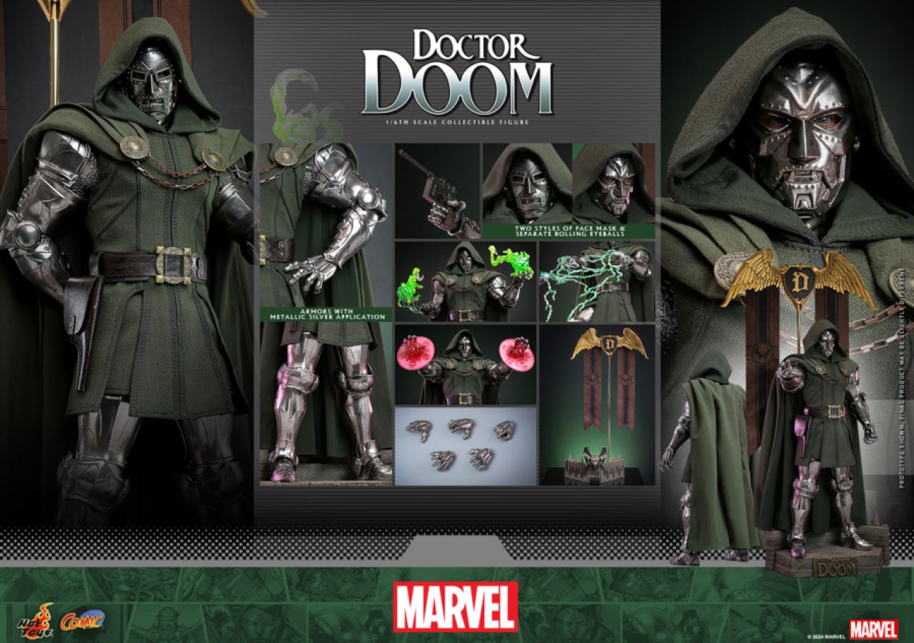 Fantastic 4 - Doctor Doom 1:6 Scale Collectable Action Figure