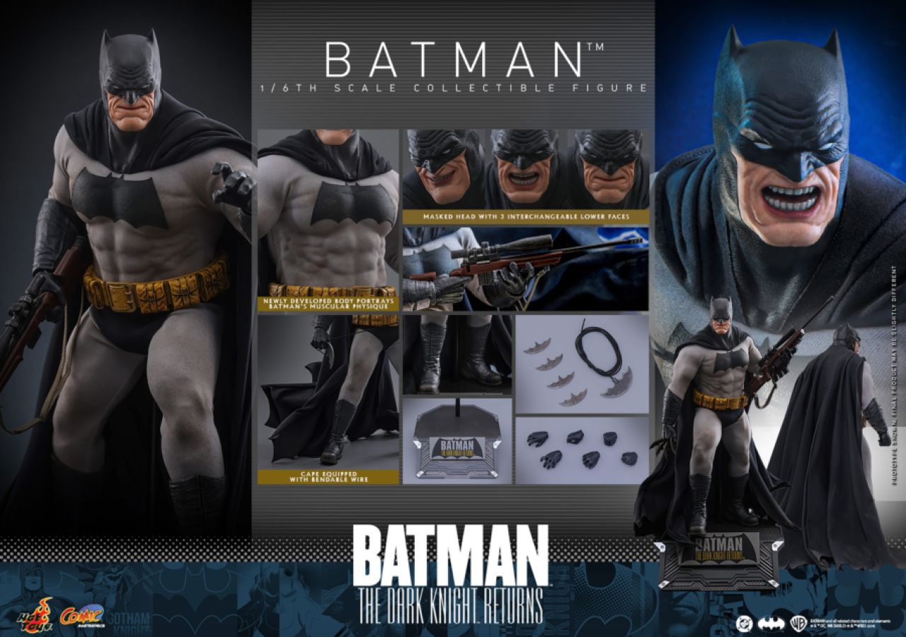 Batman: Dark Knight Returns - Batman 1:6 Scale Collectable Action Figure