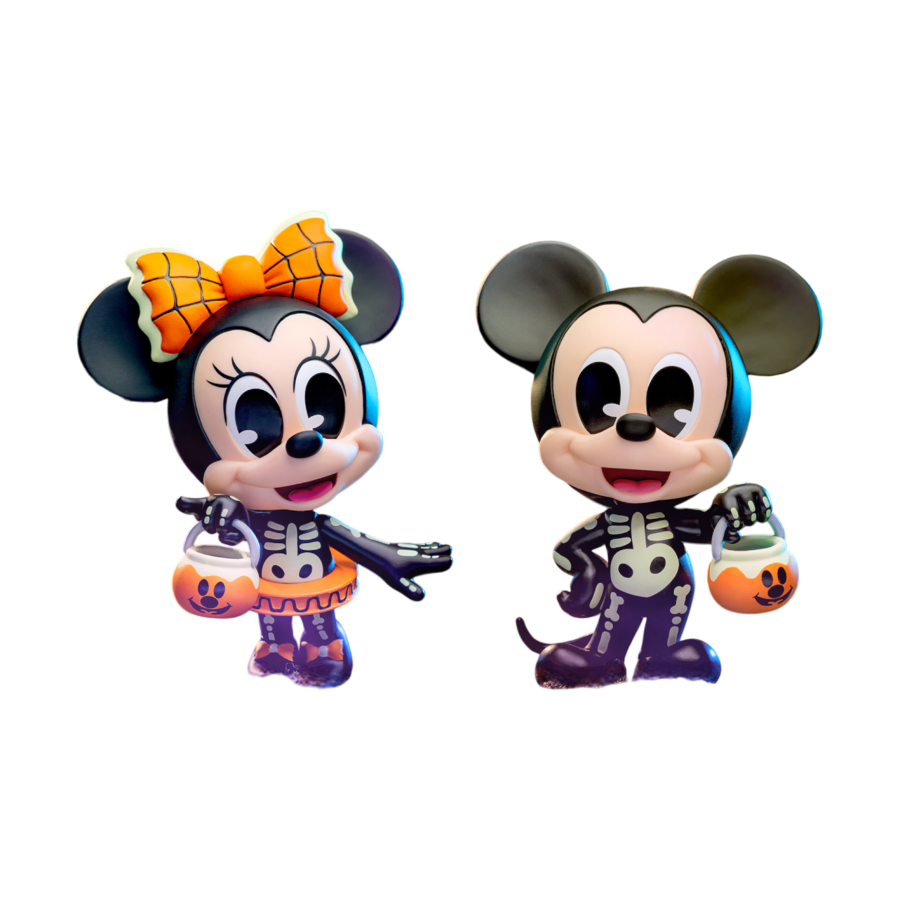 Disney - Mickey and Minnie (Halloween) Cosbaby 2-Pack