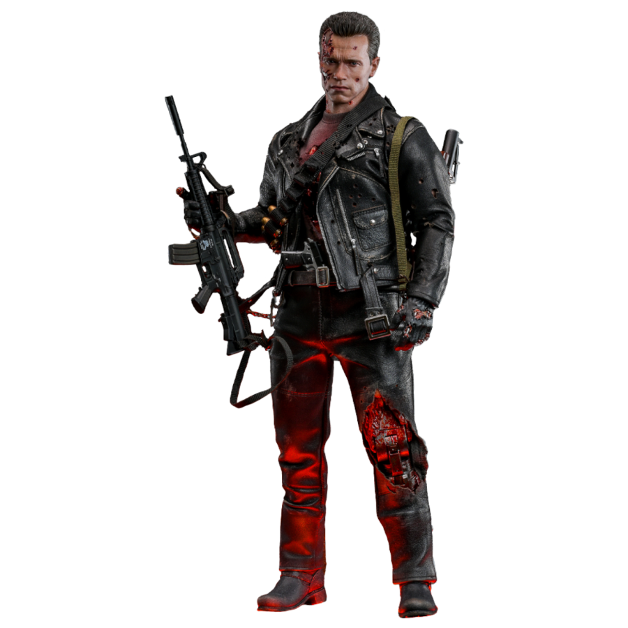 Terminator 2: Judgement Day - T-800 (Battle Damaged 2.0) 1:6 Scale Collectable Action Figure