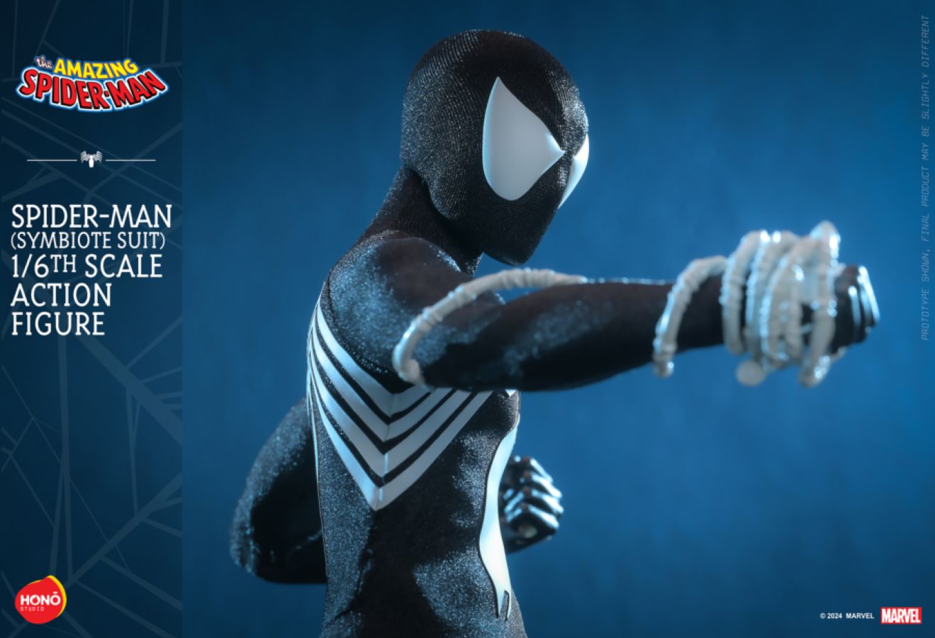 Spider-Man - Symbiote Suit (Hono Studios) 1:6 Scale Collectable Action Figure