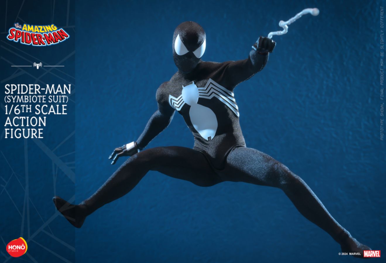 Spider-Man - Symbiote Suit (Hono Studios) 1:6 Scale Collectable Action Figure