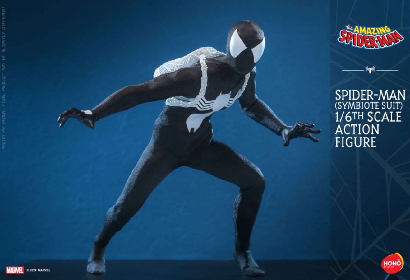 Spider-Man - Symbiote Suit (Hono Studios) 1:6 Scale Collectable Action Figure