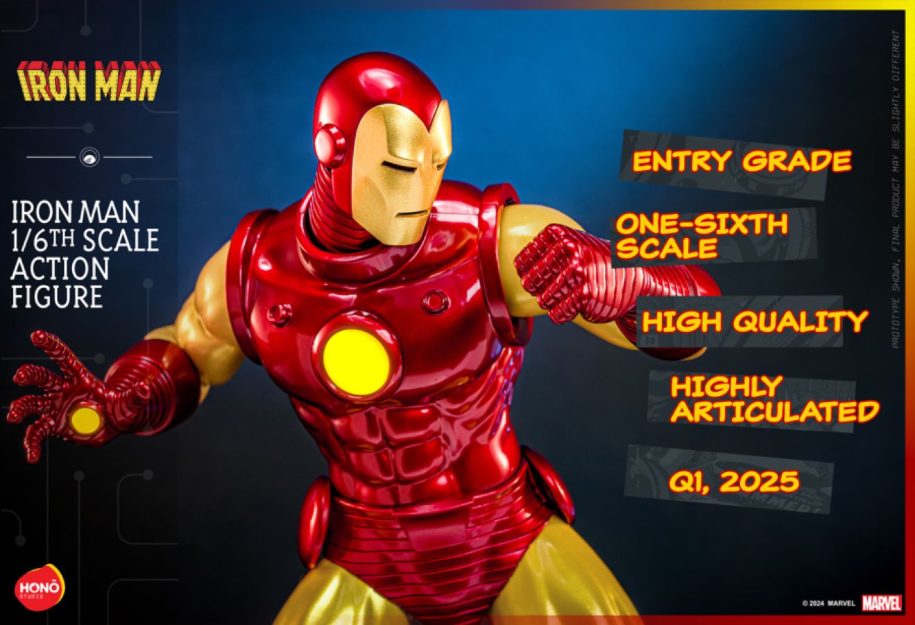 Iron Man - Iron Man (HONO STUDIOS) 1:6 Scale Collectable Action Figure