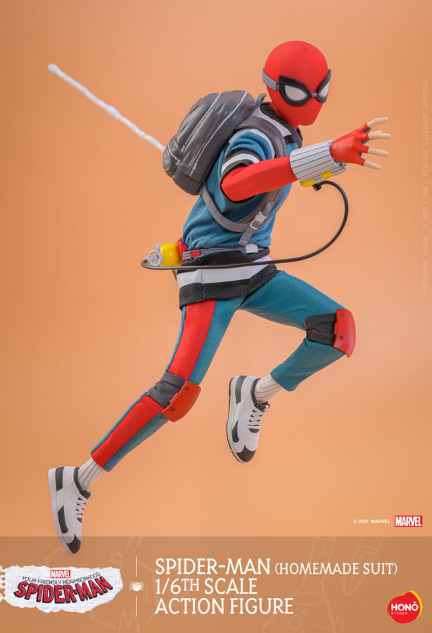 Your Friendly Neighborhood Spider-Man - Spider-Man Homemade Suit 1:6 Scale Action Figure