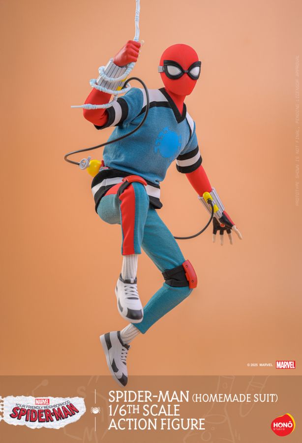 Your Friendly Neighborhood Spider-Man - Spider-Man Homemade Suit 1:6 Scale Action Figure