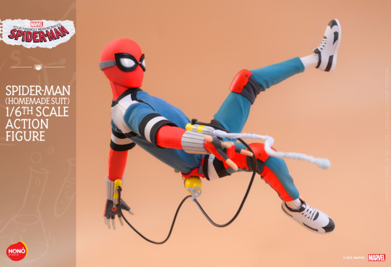 Your Friendly Neighborhood Spider-Man - Spider-Man Homemade Suit 1:6 Scale Action Figure