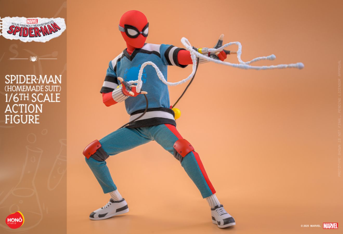 Your Friendly Neighborhood Spider-Man - Spider-Man Homemade Suit 1:6 Scale Action Figure