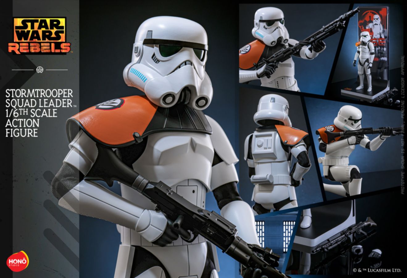 Star Wars - Stormtrooper Squad Leader (HONO Studios) 1:6 Scale Collectable Aciton Figure