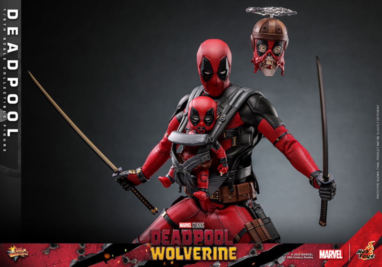 Deadpool & Wolverine - Deadpool 1:6 Scale Collectable Action Figure