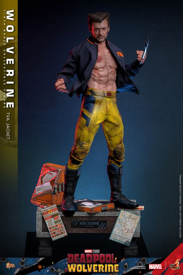 Deadpool & Wolverine - Wolverine (TVA Jacket) 1:6 Scale Collectable Action Figure