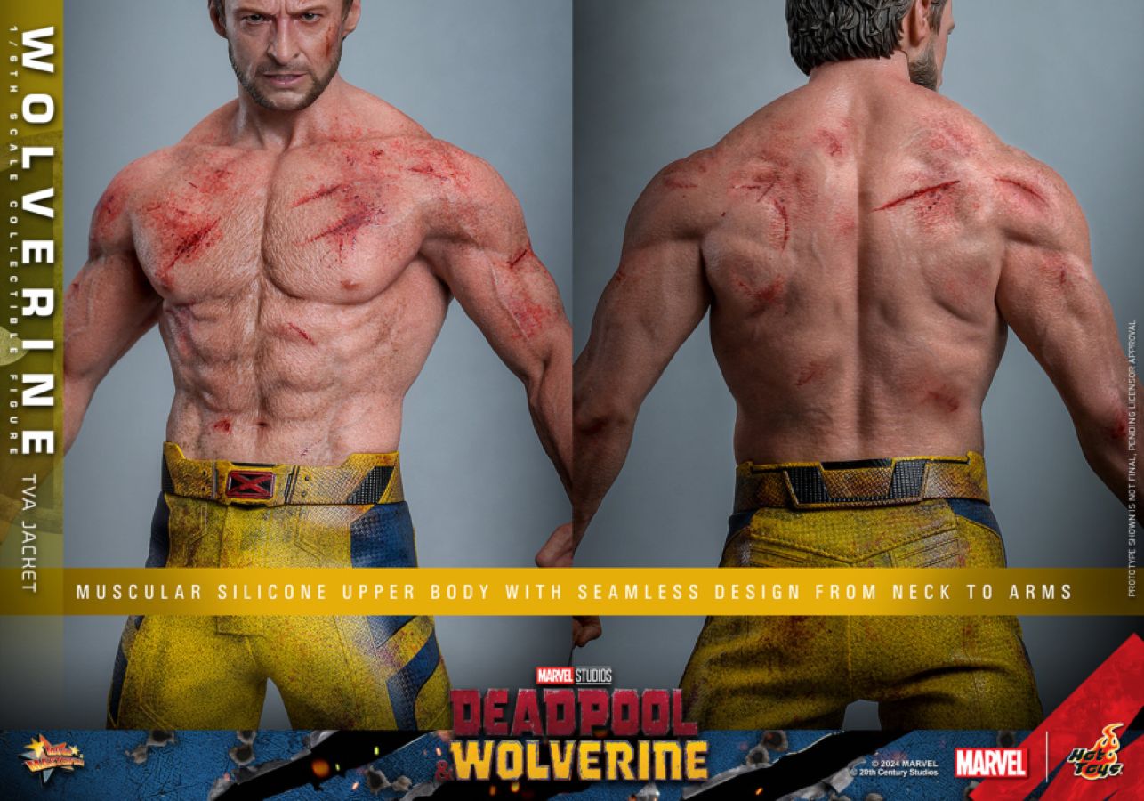 Deadpool & Wolverine - Wolverine (TVA Jacket) 1:6 Scale Collectable Action Figure