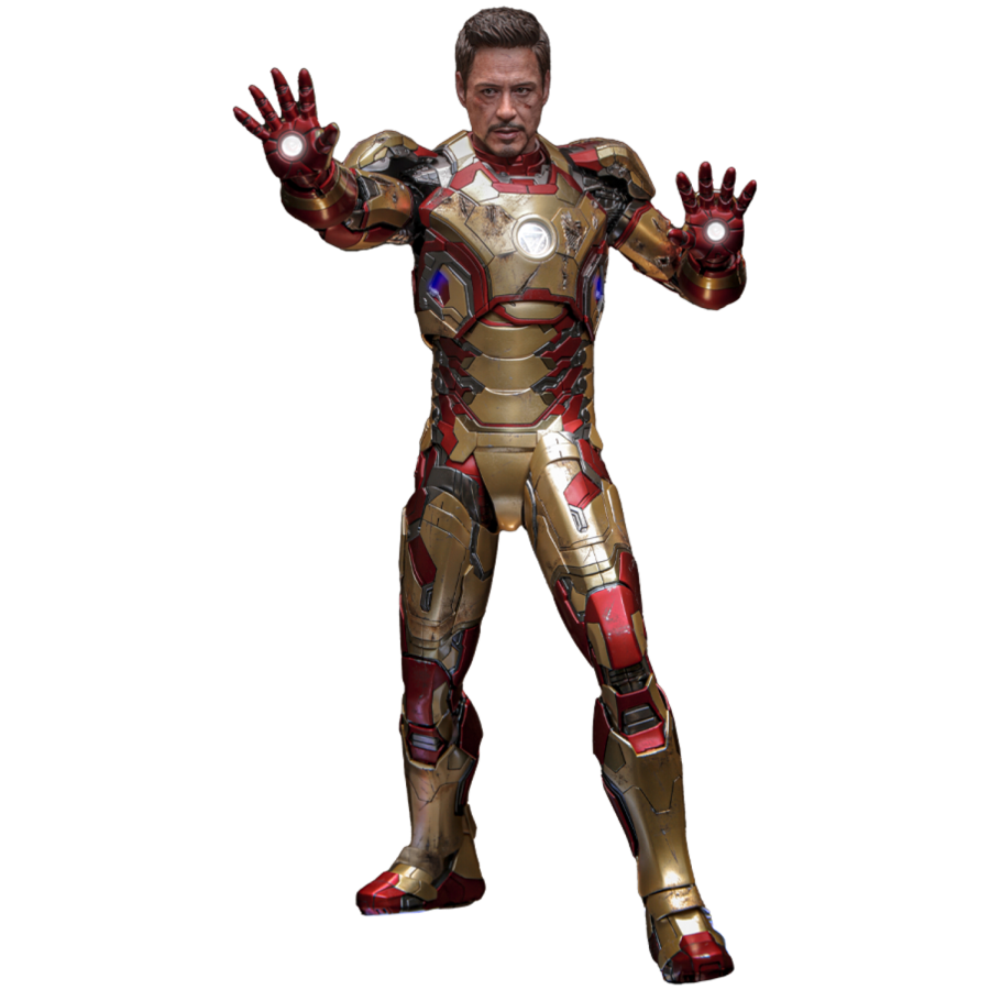 Iron Man 3 - Iron Man Mk 42 (2.0) Deluxe 1:6 Scale Collectable Action Figure