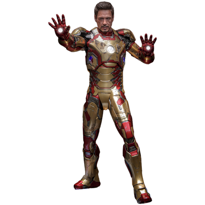 Iron Man 3 - Iron Man Mk 42 (2.0) Deluxe 1:6 Scale Collectable Action Figure