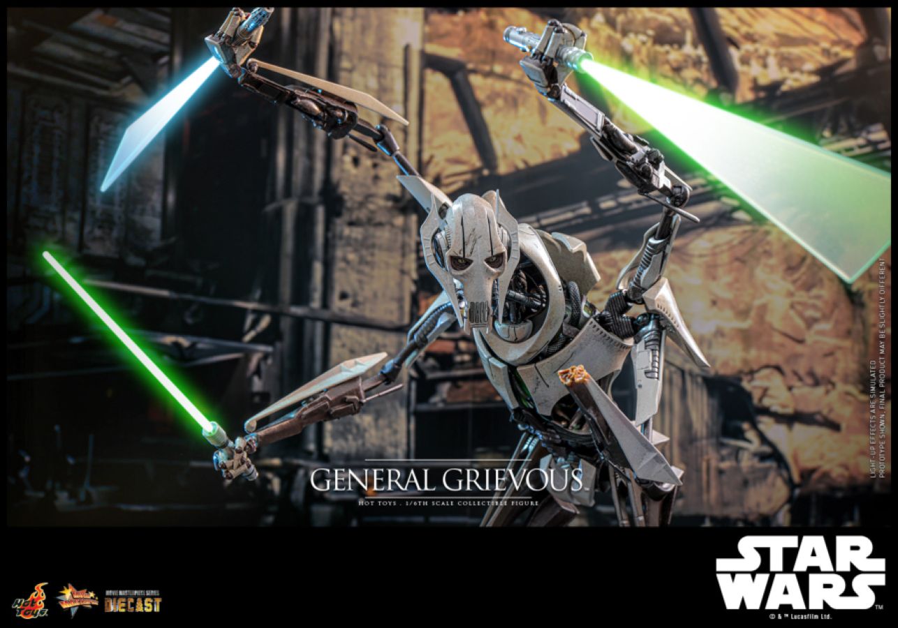 Star Wars: Revenge of the Sith - General Grievous 1:6 Scale Collectable Action Figure