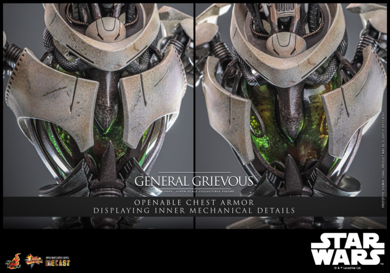 Star Wars: Revenge of the Sith - General Grievous 1:6 Scale Collectable Action Figure