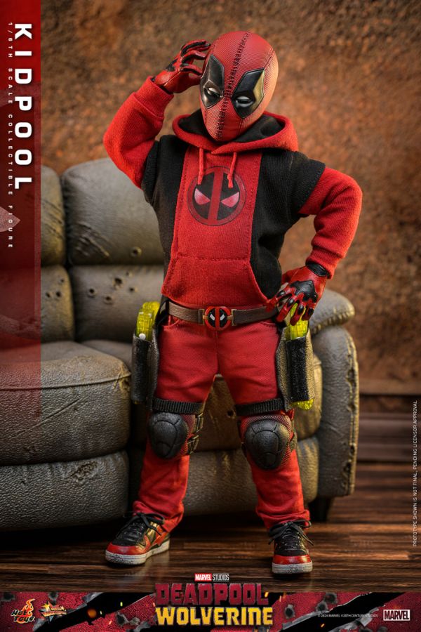 Deadpool & Wolverine - Kidpool 1:6 Scale Collectable Action Figure