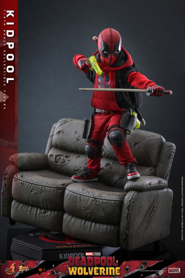 Deadpool & Wolverine - Kidpool 1:6 Scale Collectable Action Figure