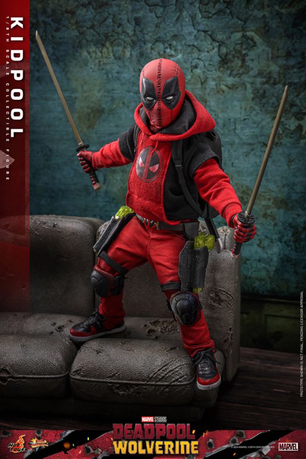 Deadpool & Wolverine - Kidpool 1:6 Scale Collectable Action Figure