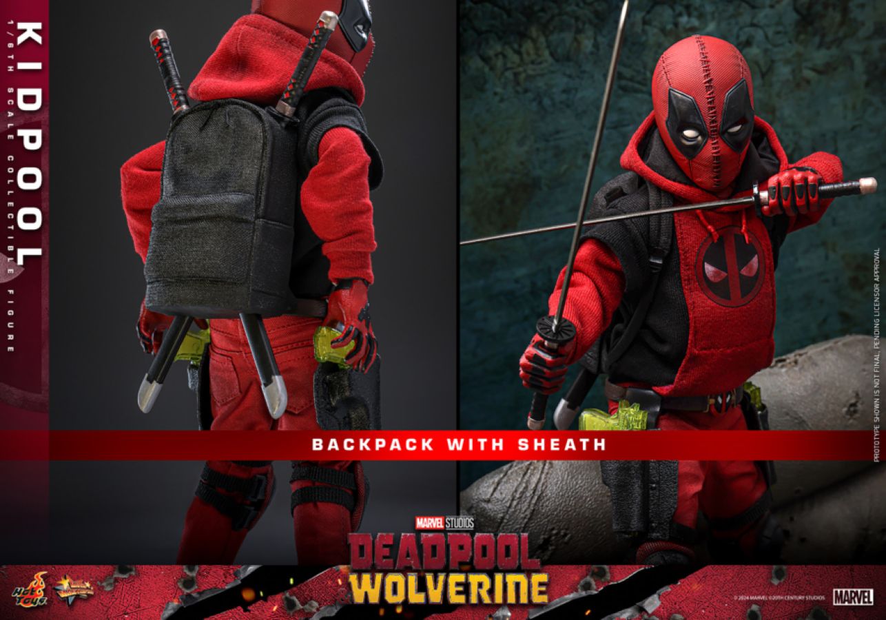 Deadpool & Wolverine - Kidpool 1:6 Scale Collectable Action Figure