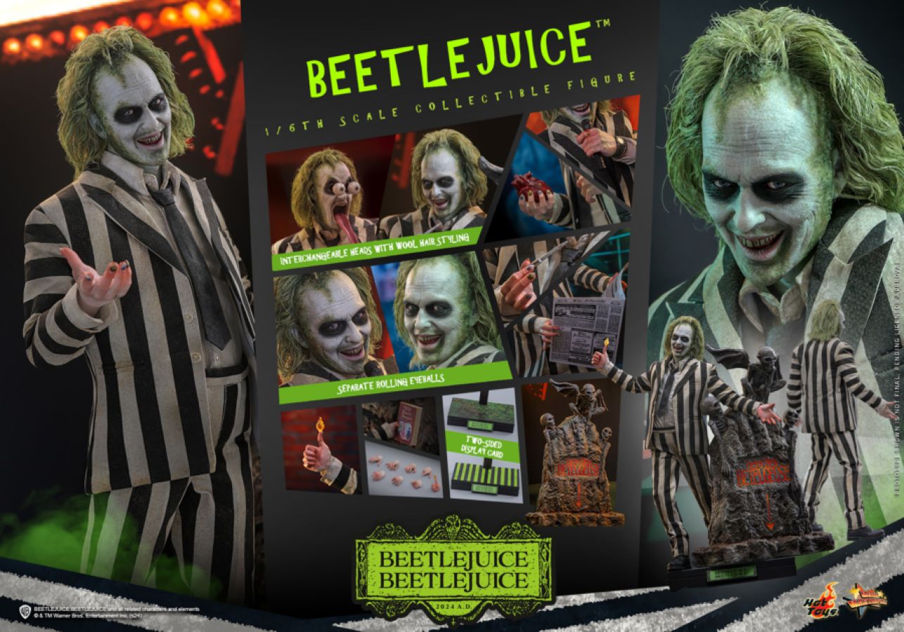 Beetlejuice 2 - Beetlejuice 1:6 Scale Collectable Action Figure