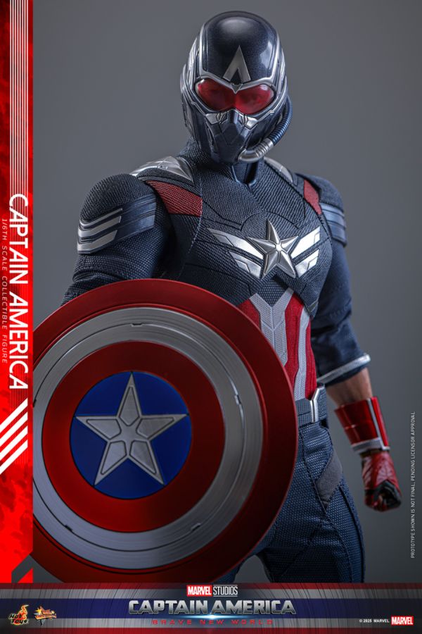 Captain America: Brave New World - Captain America 1:6 Scale Collectable Action Figure