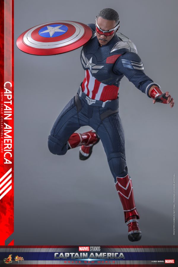 Captain America: Brave New World - Captain America 1:6 Scale Collectable Action Figure