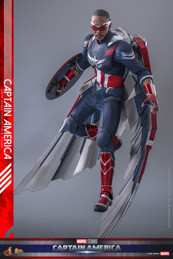 Captain America: Brave New World - Captain America 1:6 Scale Collectable Action Figure