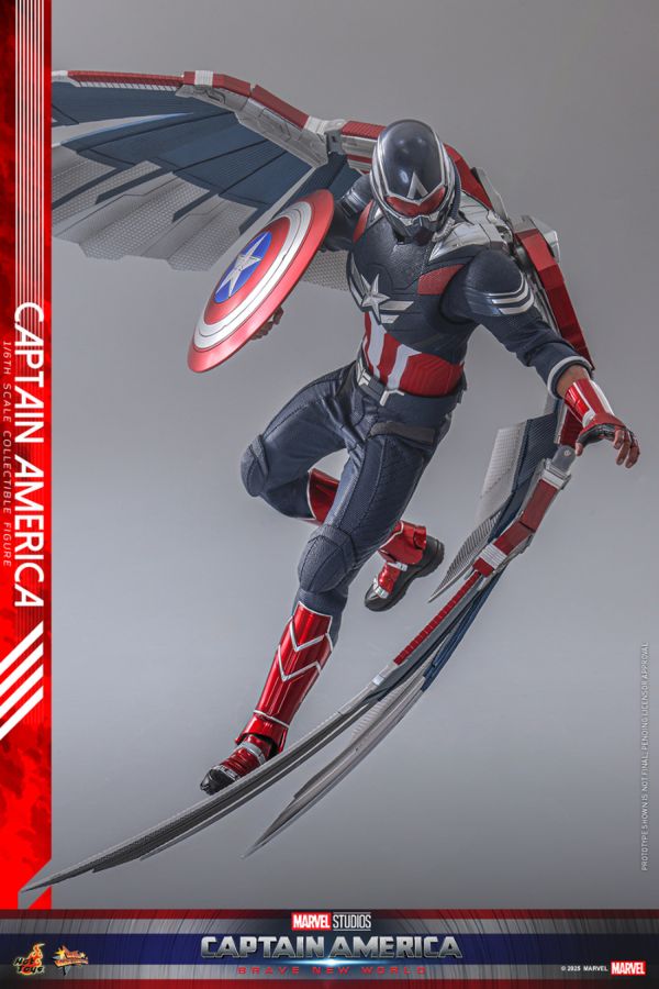 Captain America: Brave New World - Captain America 1:6 Scale Collectable Action Figure