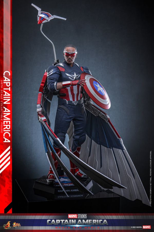 Captain America: Brave New World - Captain America 1:6 Scale Collectable Action Figure