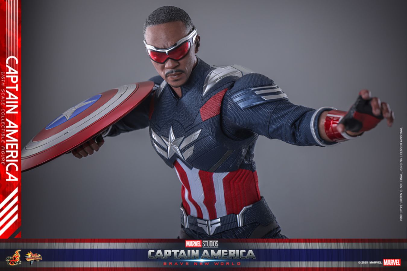 Captain America: Brave New World - Captain America 1:6 Scale Collectable Action Figure