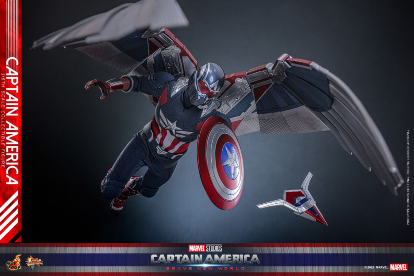 Captain America: Brave New World - Captain America 1:6 Scale Collectable Action Figure