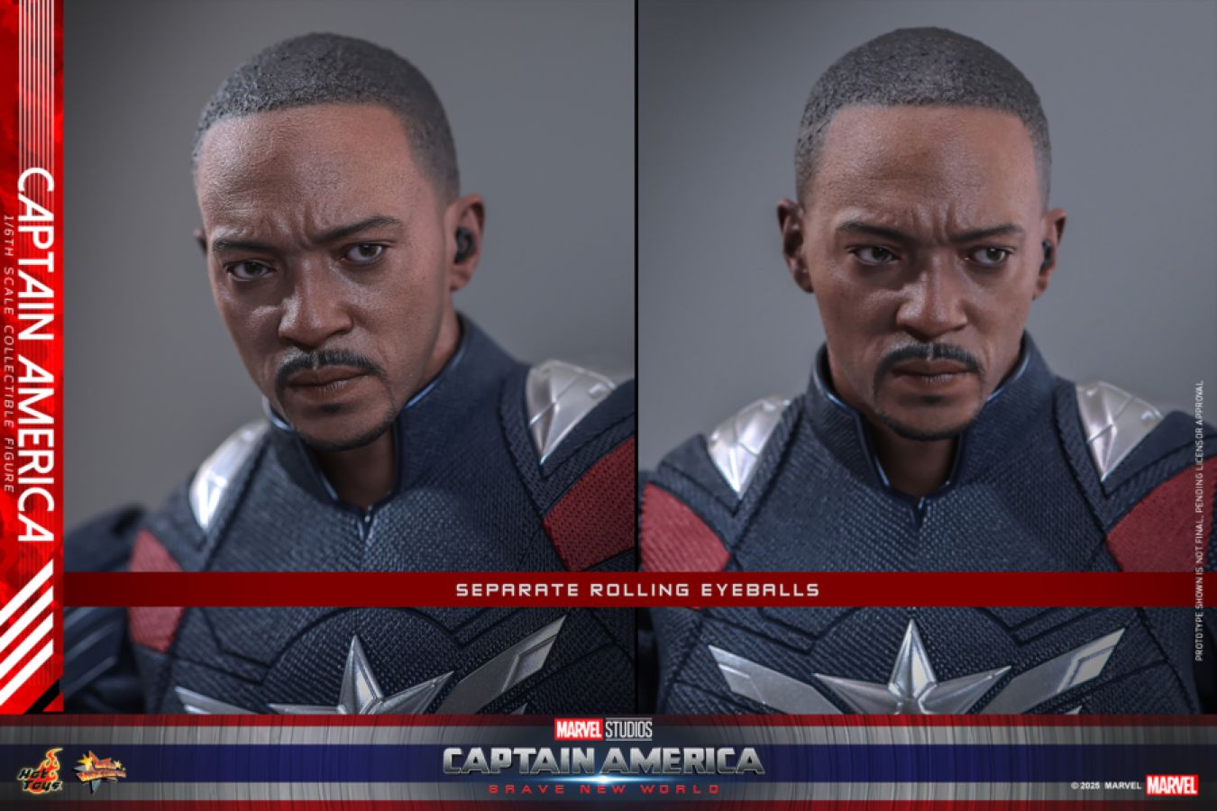 Captain America: Brave New World - Captain America 1:6 Scale Collectable Action Figure