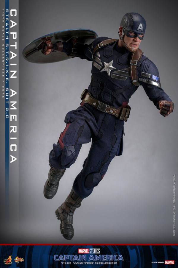 Captain America: Winter Soldier - Stealth S.T.R.I.K.E. Suit 2.0 1:6 Scale Collectable Figure