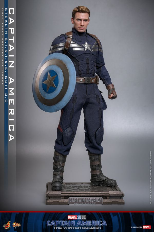 Captain America: Winter Soldier - Stealth S.T.R.I.K.E. Suit 2.0 1:6 Scale Collectable Figure