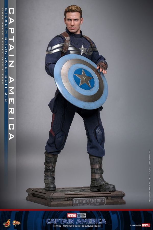 Captain America: Winter Soldier - Stealth S.T.R.I.K.E. Suit 2.0 1:6 Scale Collectable Figure