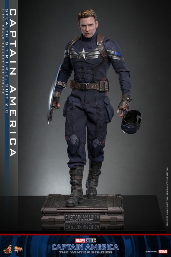 Captain America: Winter Soldier - Stealth S.T.R.I.K.E. Suit 2.0 1:6 Scale Collectable Figure