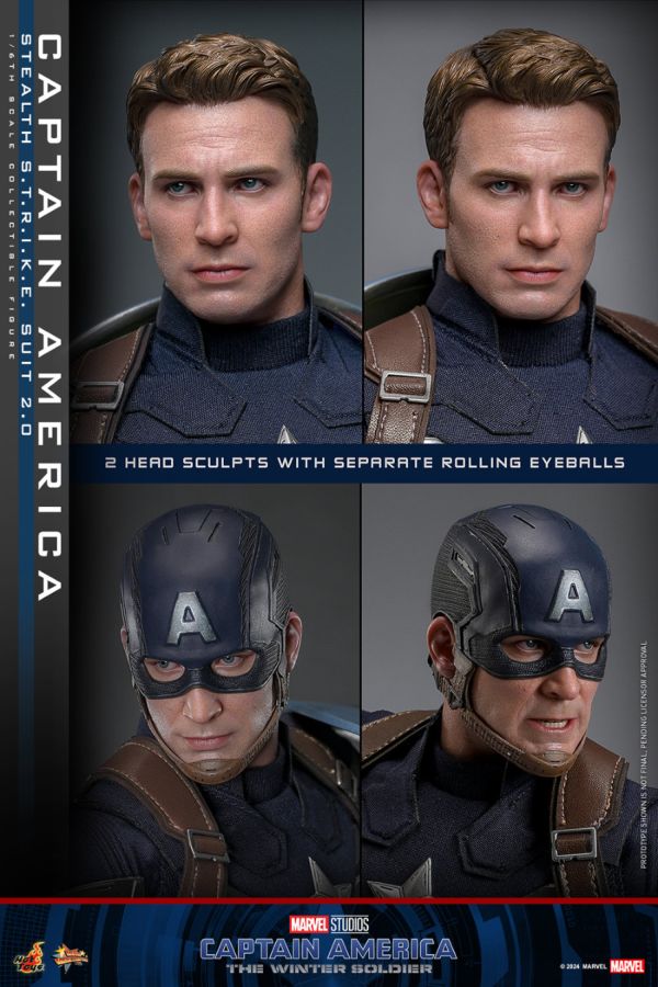 Captain America: Winter Soldier - Stealth S.T.R.I.K.E. Suit 2.0 1:6 Scale Collectable Figure