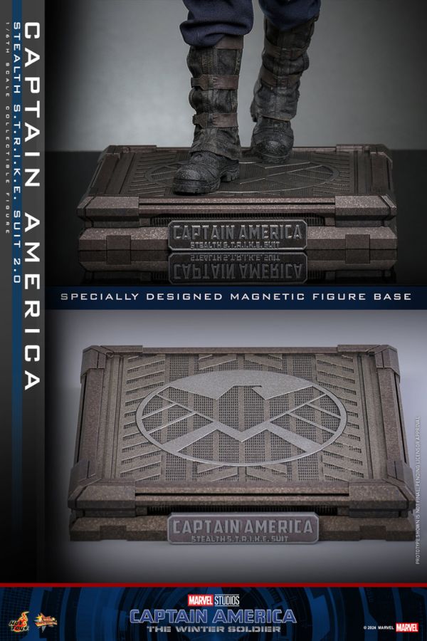 Captain America: Winter Soldier - Stealth S.T.R.I.K.E. Suit 2.0 1:6 Scale Collectable Figure