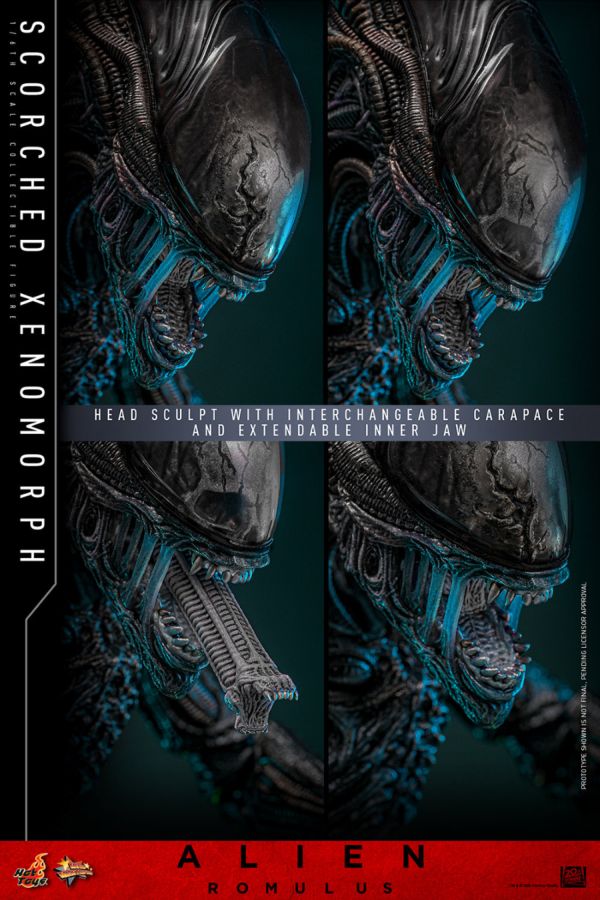 Alien: Romulus - Scorched Xenomorph 1:6 Scale Collectable Action Figure