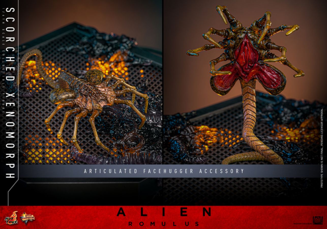 Alien: Romulus - Scorched Xenomorph 1:6 Scale Collectable Action Figure