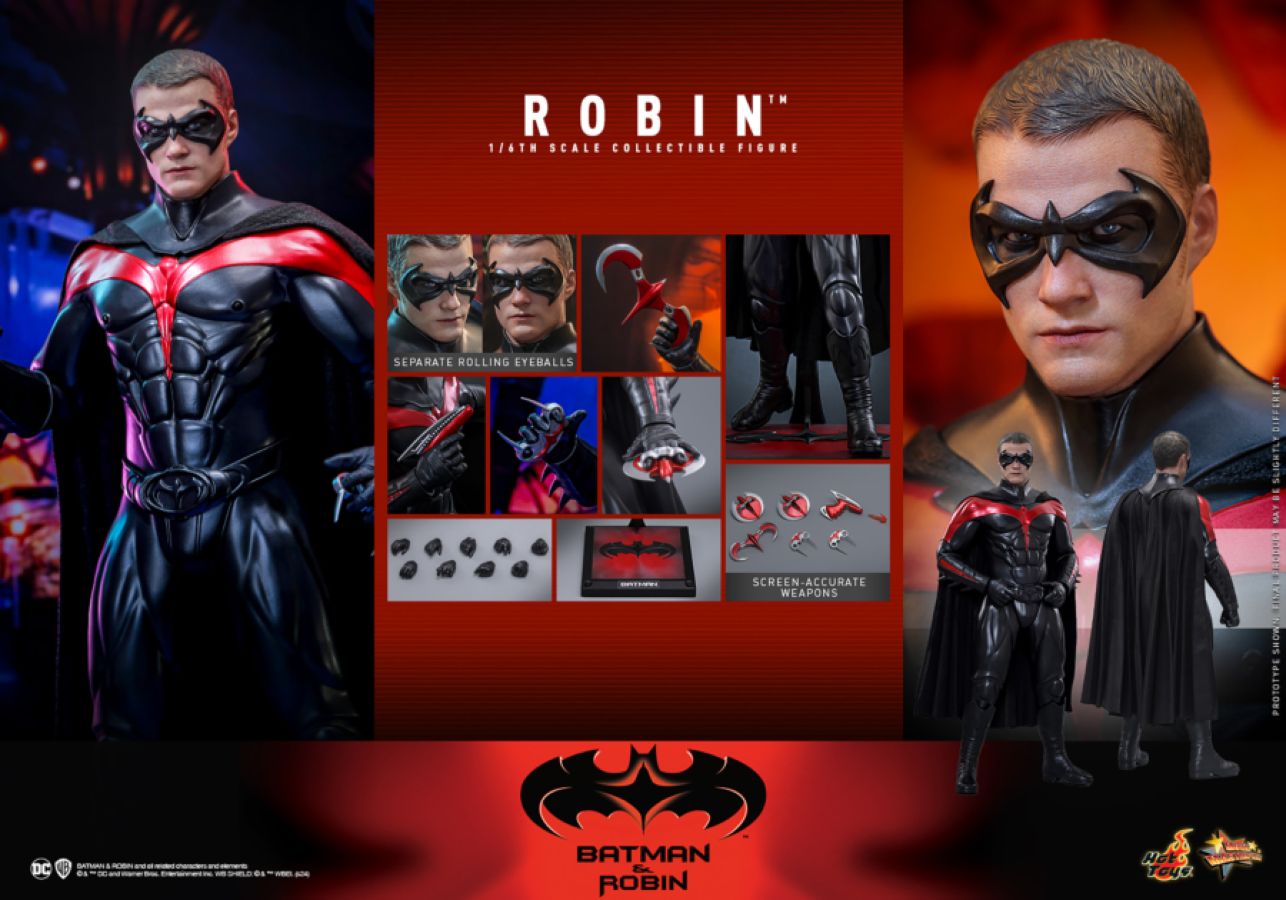 Batman & Robin - Robin 1:6 Scale Collectable Action Figure