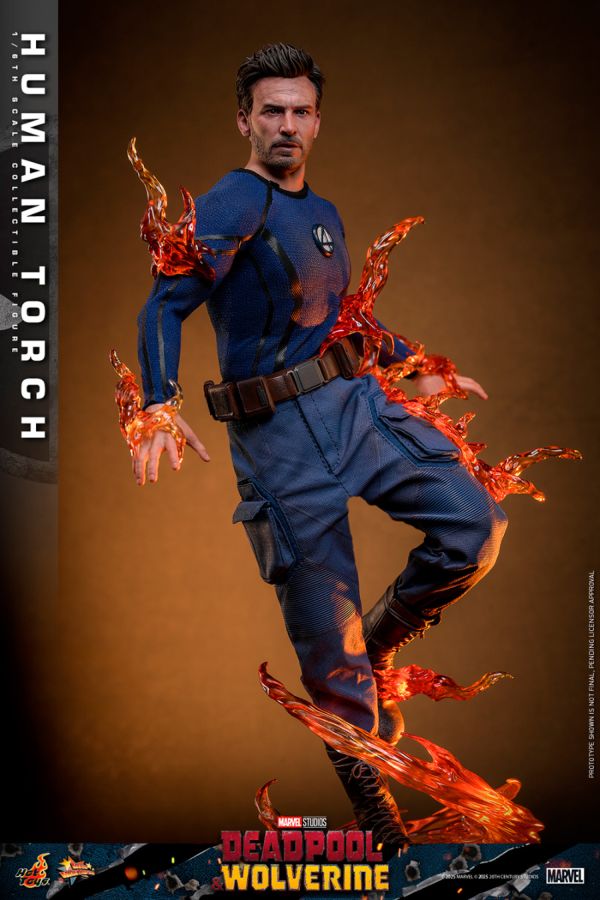 Deadpool & Wolverine - Human Torch 1:6 Scale Collectable Action Figure