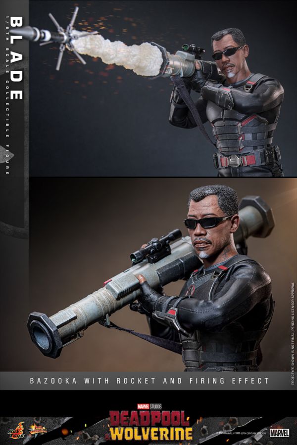 Deadpool & Wolverine - Blade 1:6 Scale Collectable Action Figure