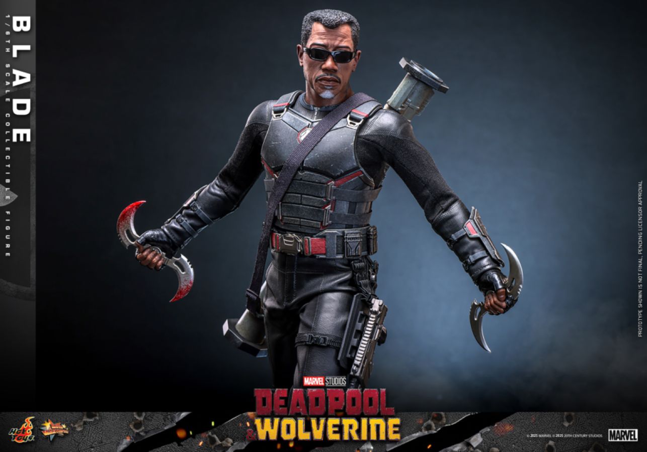 Deadpool & Wolverine - Blade 1:6 Scale Collectable Action Figure